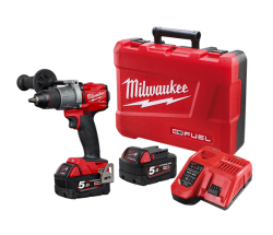 Máy khoan động lực Milwaukee M18 FPD2-502C SET (2pin x 5.0Ah, 1 sạc)