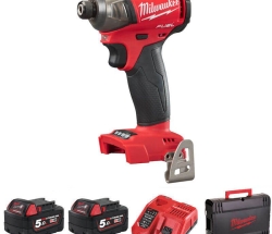 Máy vặn vít thủy lực Milwaukee M18 FQID-502X SET (2pin x 5.0Ah, 1 sạc)