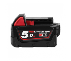 Pin Milwaukee 18V/5.0Ah REDLITHIUM-ION M18B5