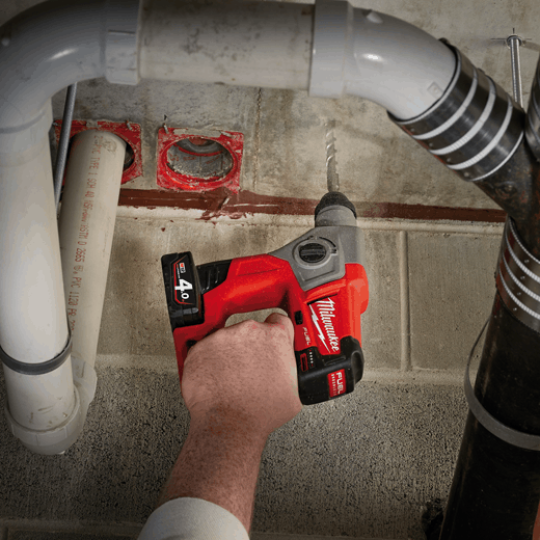 Máy khoan búa Milwaukee M12 CH-402C SET (2 pin x 4.0Ah, 1 sạc)
