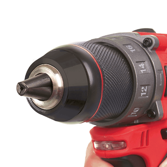 Máy khoan động lực Milwaukee M12 FPD-402C (Hộp nhựa, 02 Pin 12V 4Ah, Sạc M12-18 FC)