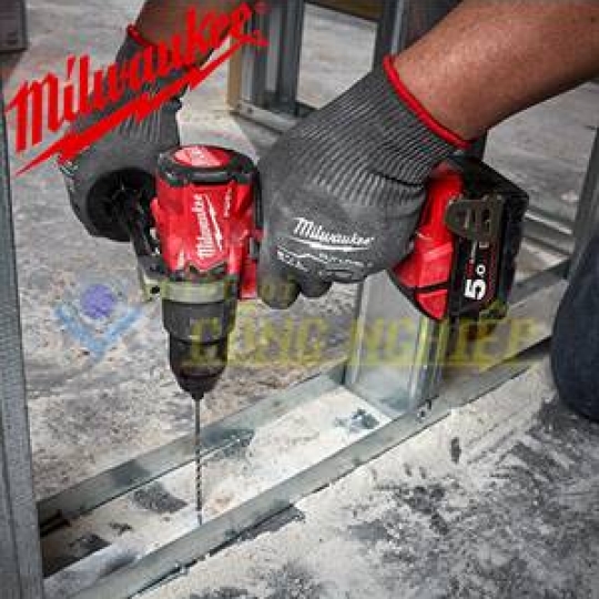 Máy khoan động lực Milwaukee M18 FPD2-502C SET (2pin x 5.0Ah, 1 sạc)