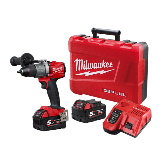 Máy khoan động lực Milwaukee M18 FPD2-502C SET (2pin x 5.0Ah, 1 sạc)