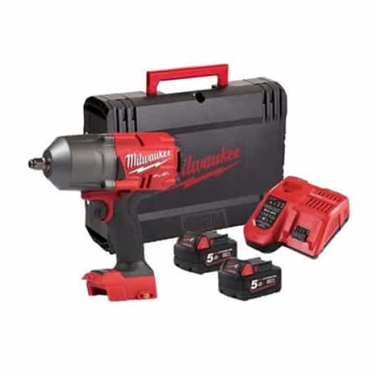 Máy siết bu lông Milwaukee M18 FHIWF12-502X SET (2pin x 5.0Ah, 1 sạc)