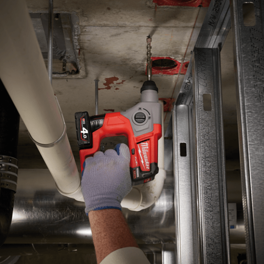 Máy khoan búa Milwaukee M12 CH-402C SET (2 pin x 4.0Ah, 1 sạc)