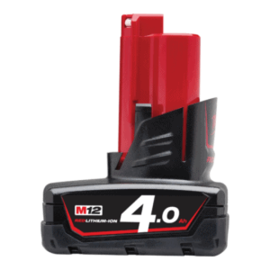 Pin Milwaukee 12V/4.0Ah REDLITHIUM-ION M12B4